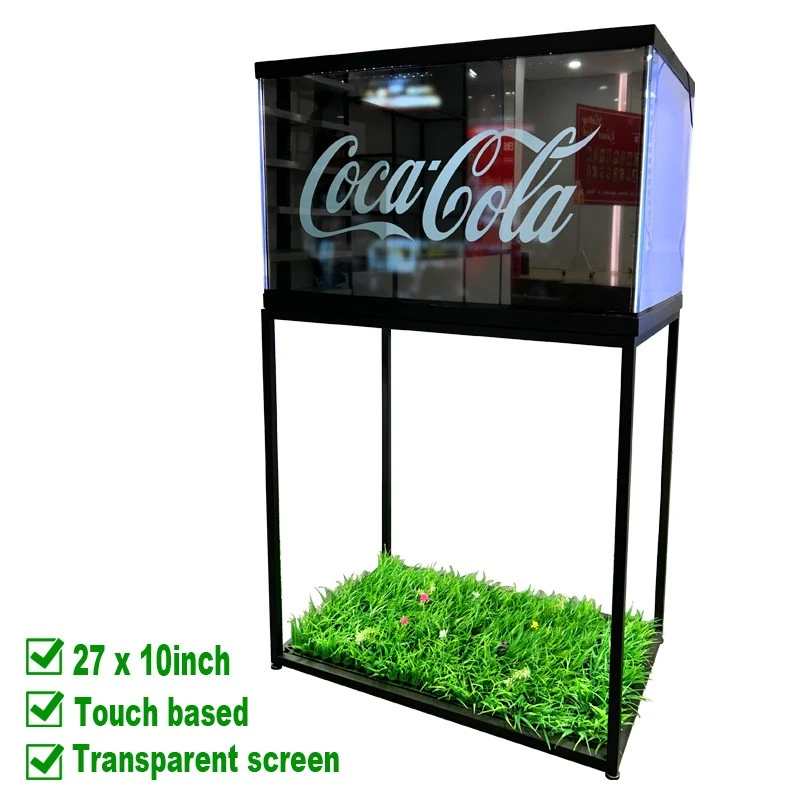 27×10" Ekraŋ LCD bu leer ak Support ci Dër