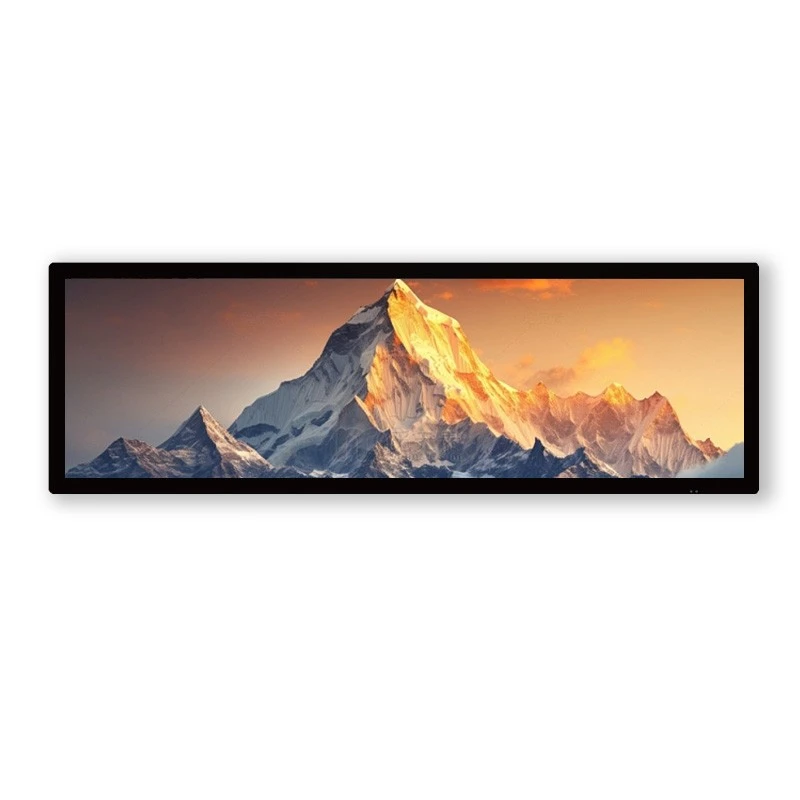 35.5" Ekraŋ LCD buñ tàllal – Ekraŋ bu yam ci etaser Android