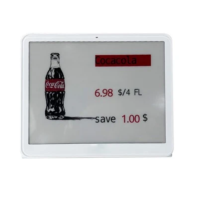 5.8" ESL Support Acrylic – Affichage Etiketu Format bu Yaatu
